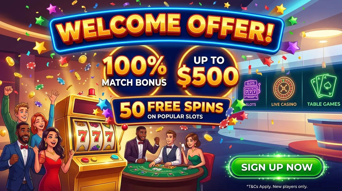 Lucky7even Welcome Offer